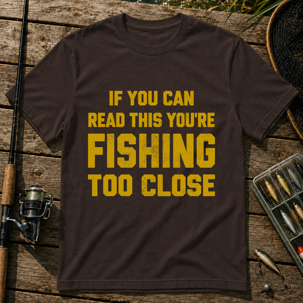Too Close T-Shirt in Brown