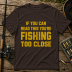 Too Close T-Shirt in Brown