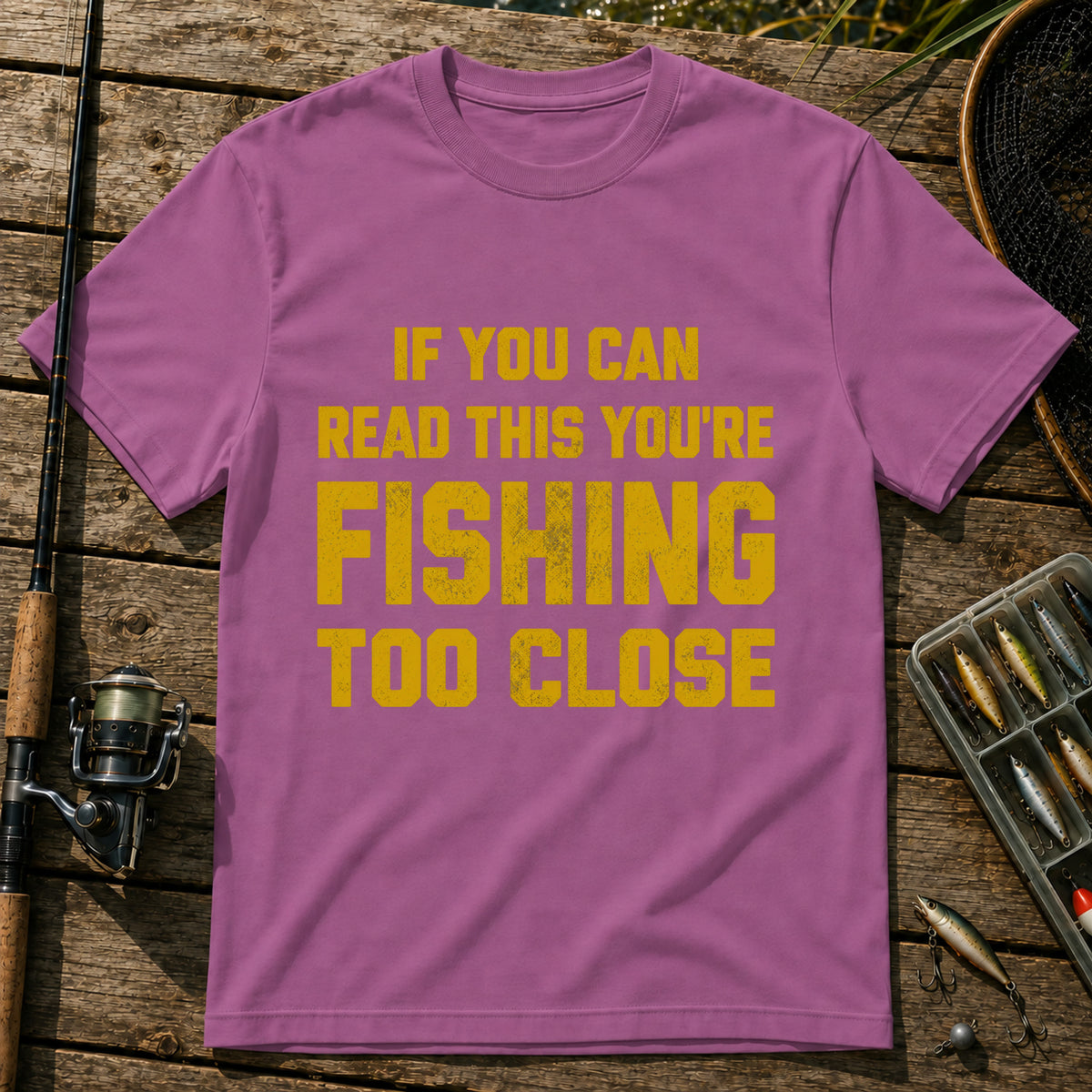 Too Close T-Shirt in Berry