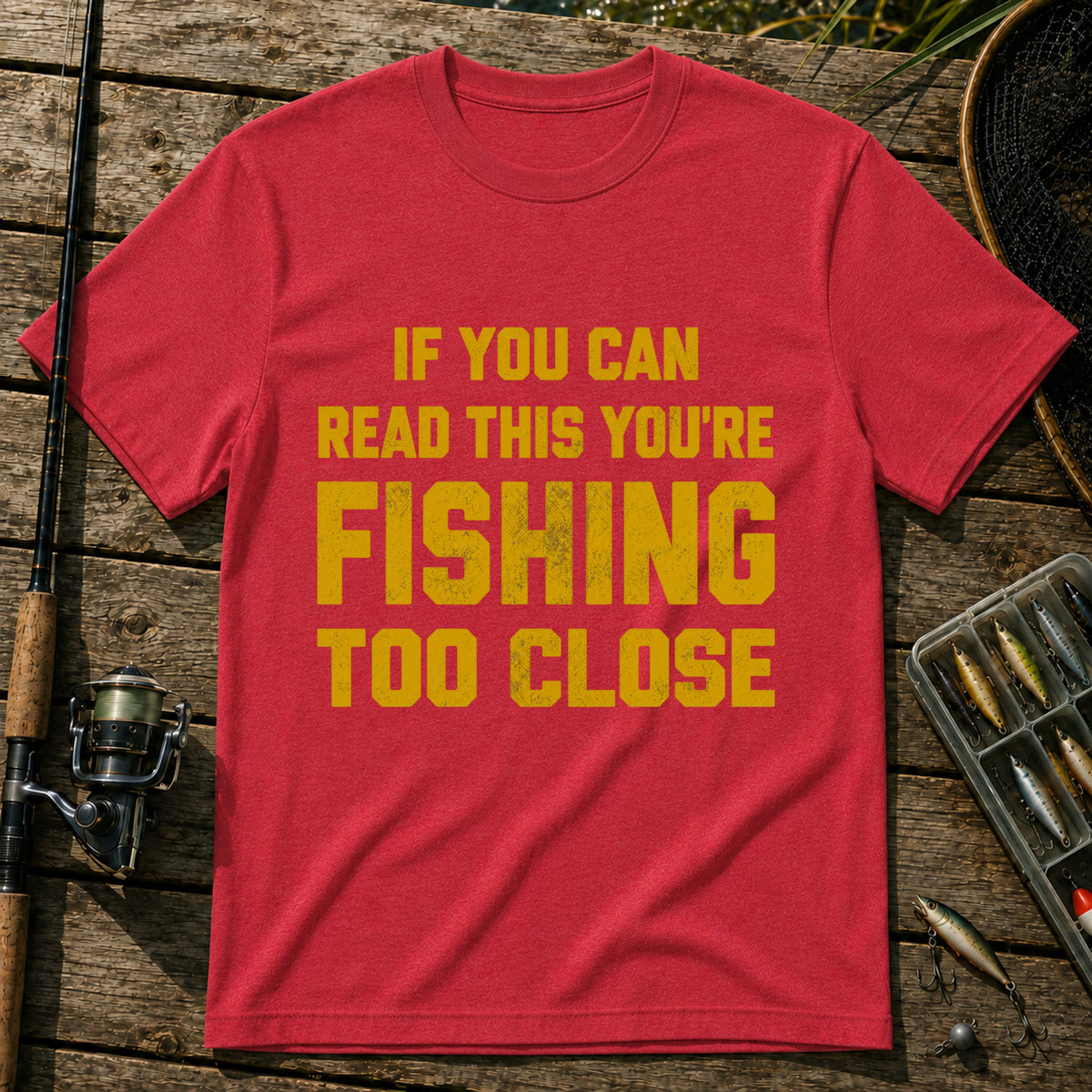 Too Close T-Shirt in Red