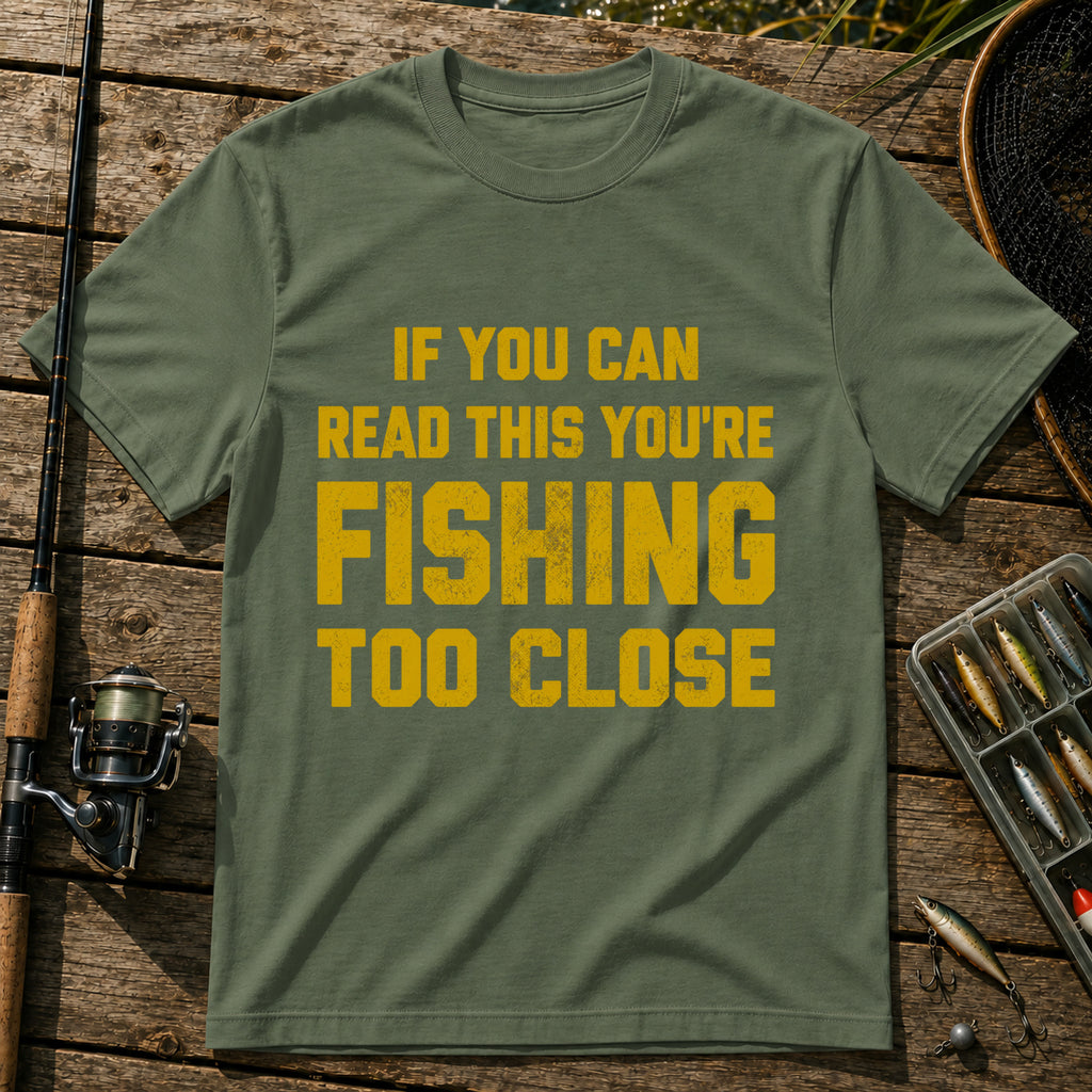 Too Close T-Shirt in Military