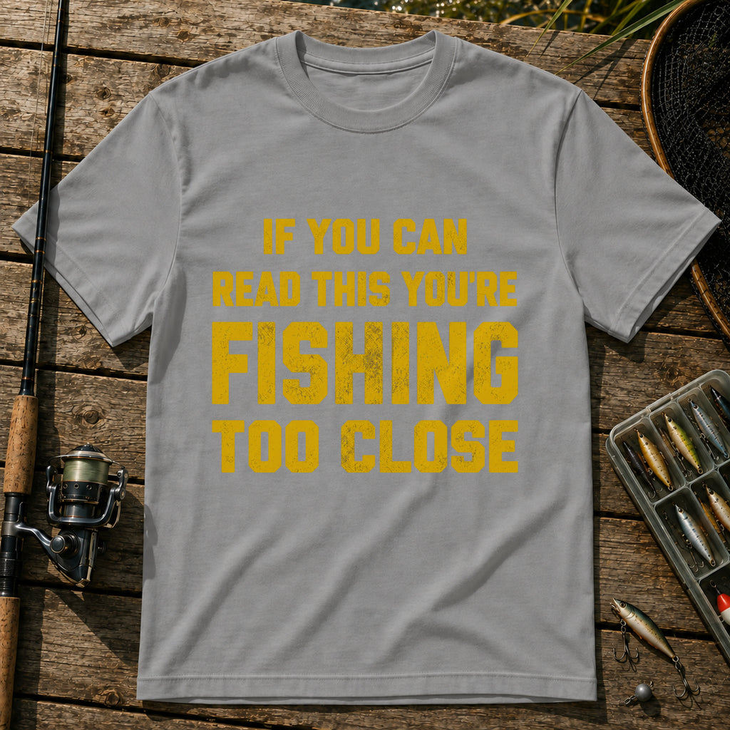 Too Close T-Shirt in Grey