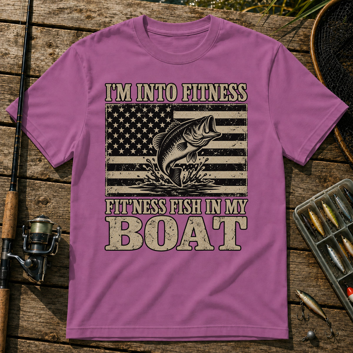 Fitness T-Shirt in Berry