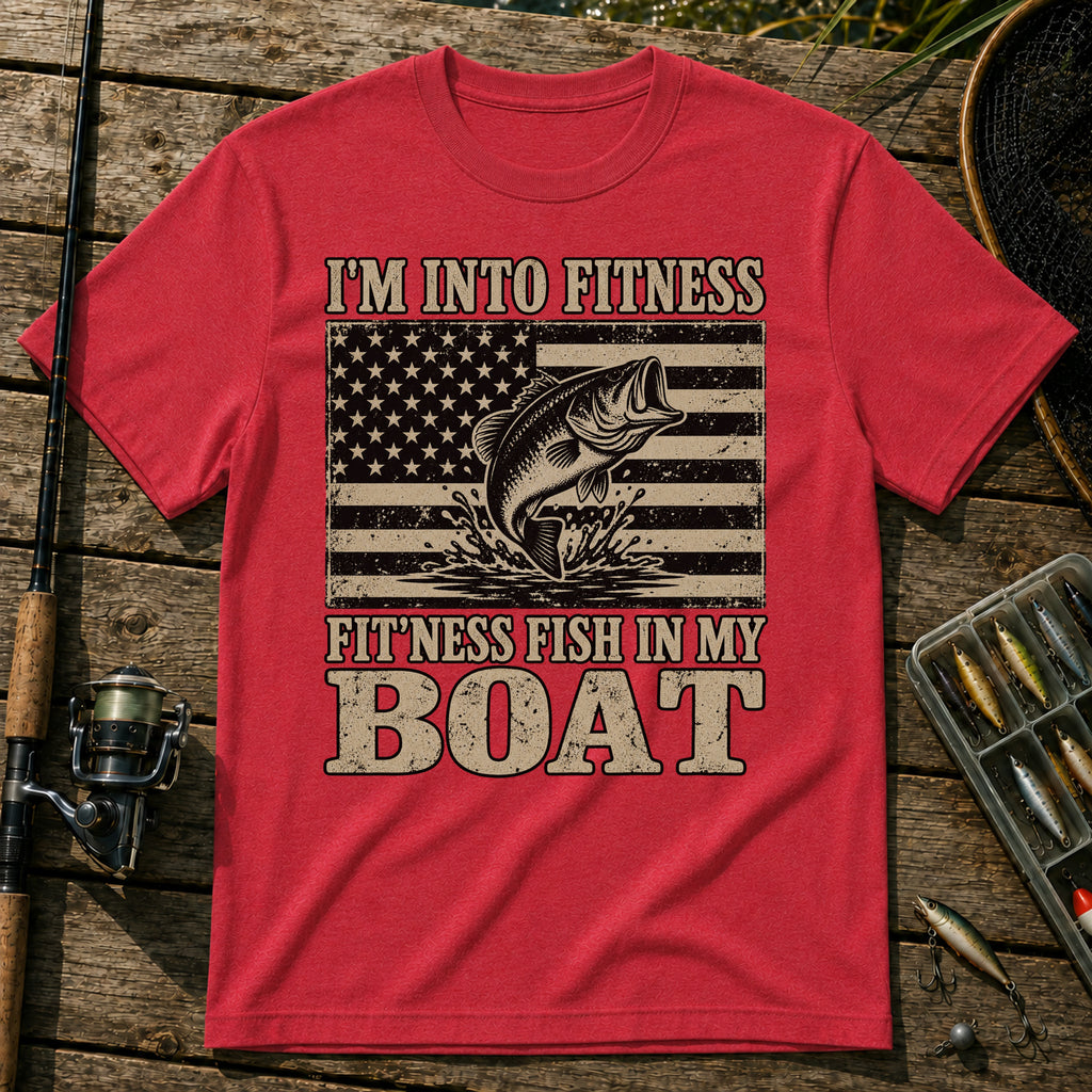 Fitness T-Shirt in Red