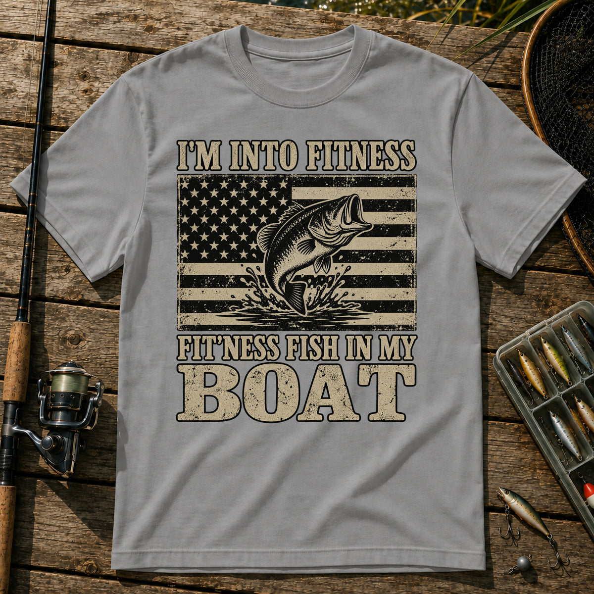 Fitness T-Shirt in Grey