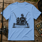 Dad and Kid T-Shirt in Blue