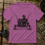 Dad and Kid T-Shirt in Berry