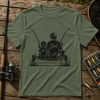 Dad and Kid T-Shirt in Military