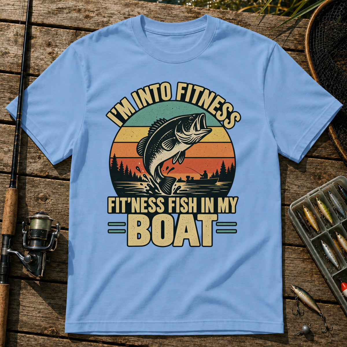 Into Fitness T-Shirt in Blue