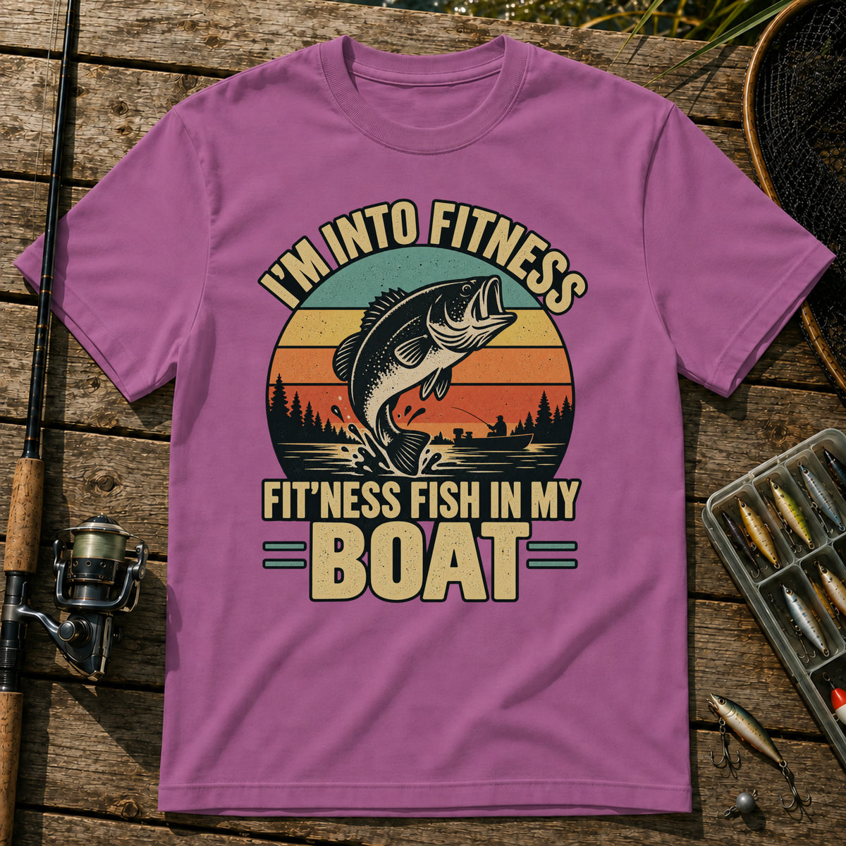 Into Fitness T-Shirt in Berry
