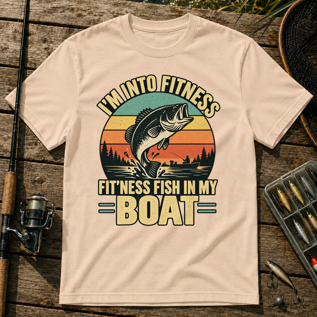 Into Fitness T-Shirt in Cream