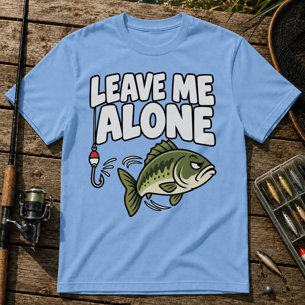 Fish Leave Alone T-Shirt in Blue