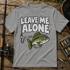 Fish Leave Alone T-Shirt in Grey