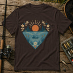 Flower Lake T-Shirt in Brown