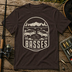 Basses T-Shirt in Brown
