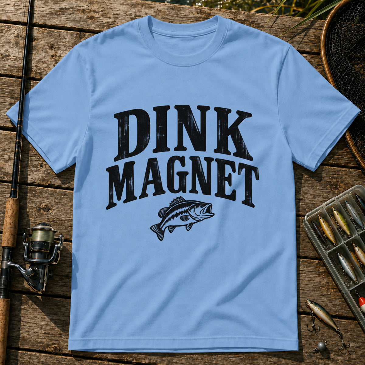 Dink Magnet T-Shirt in Blue