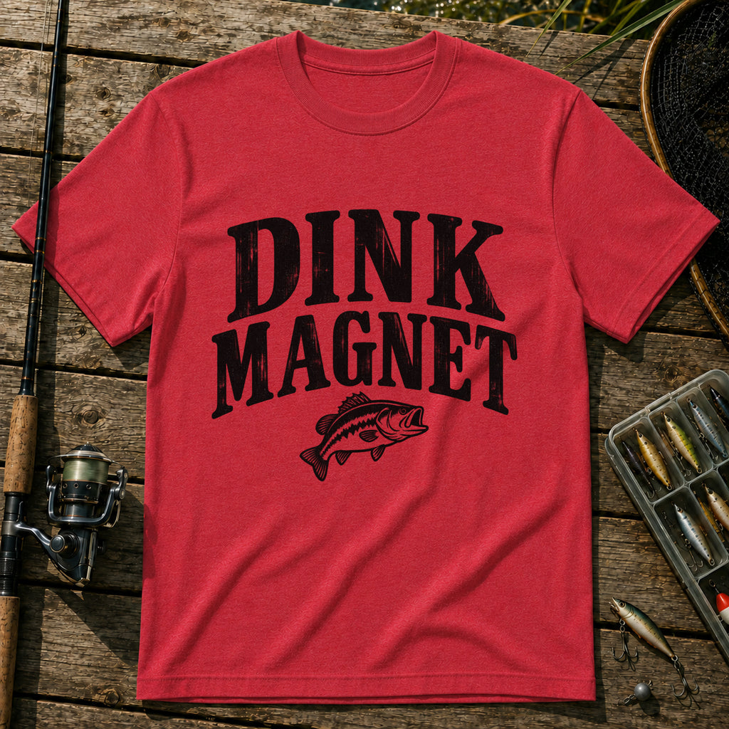Dink Magnet T-Shirt in Red