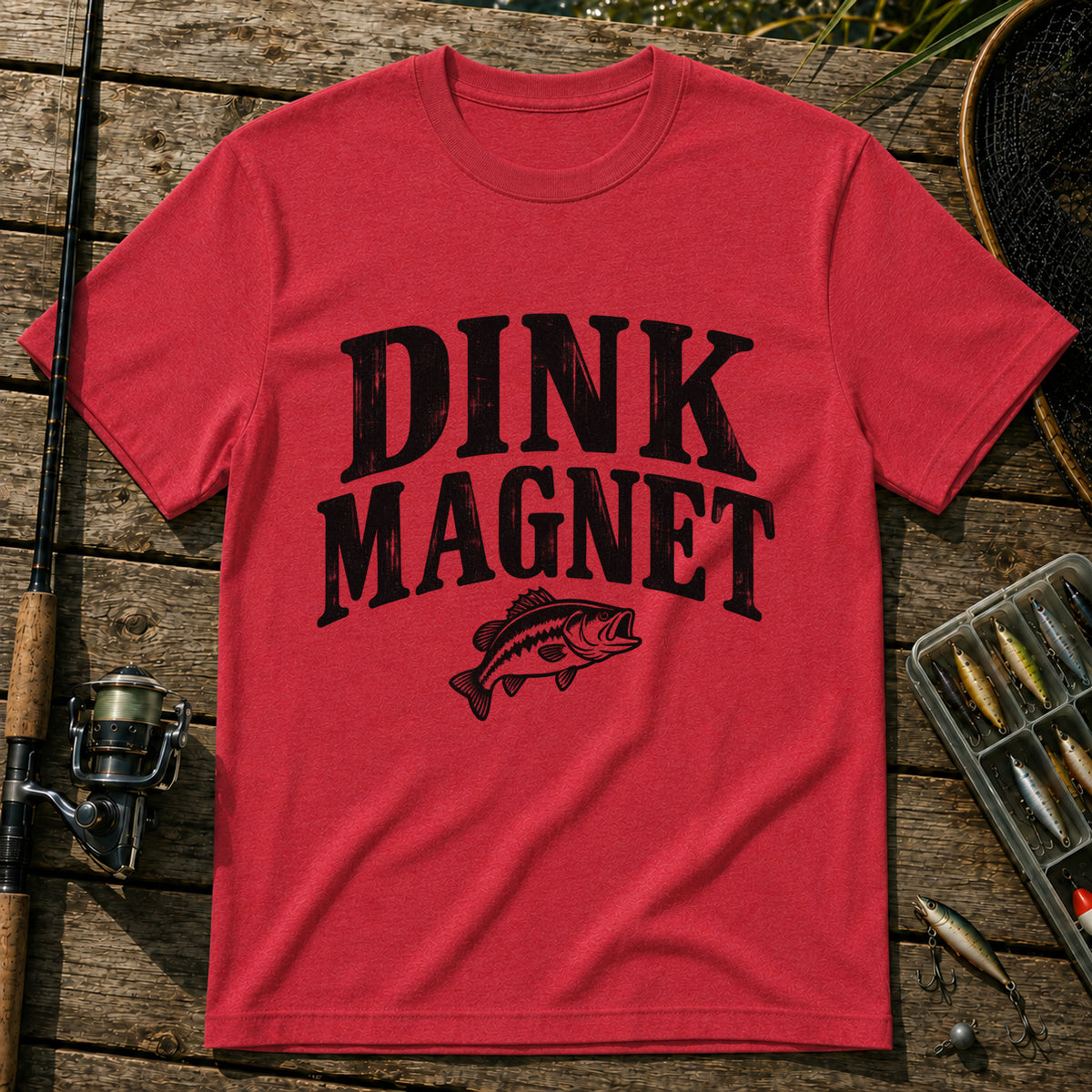 Dink Magnet T-Shirt in Red