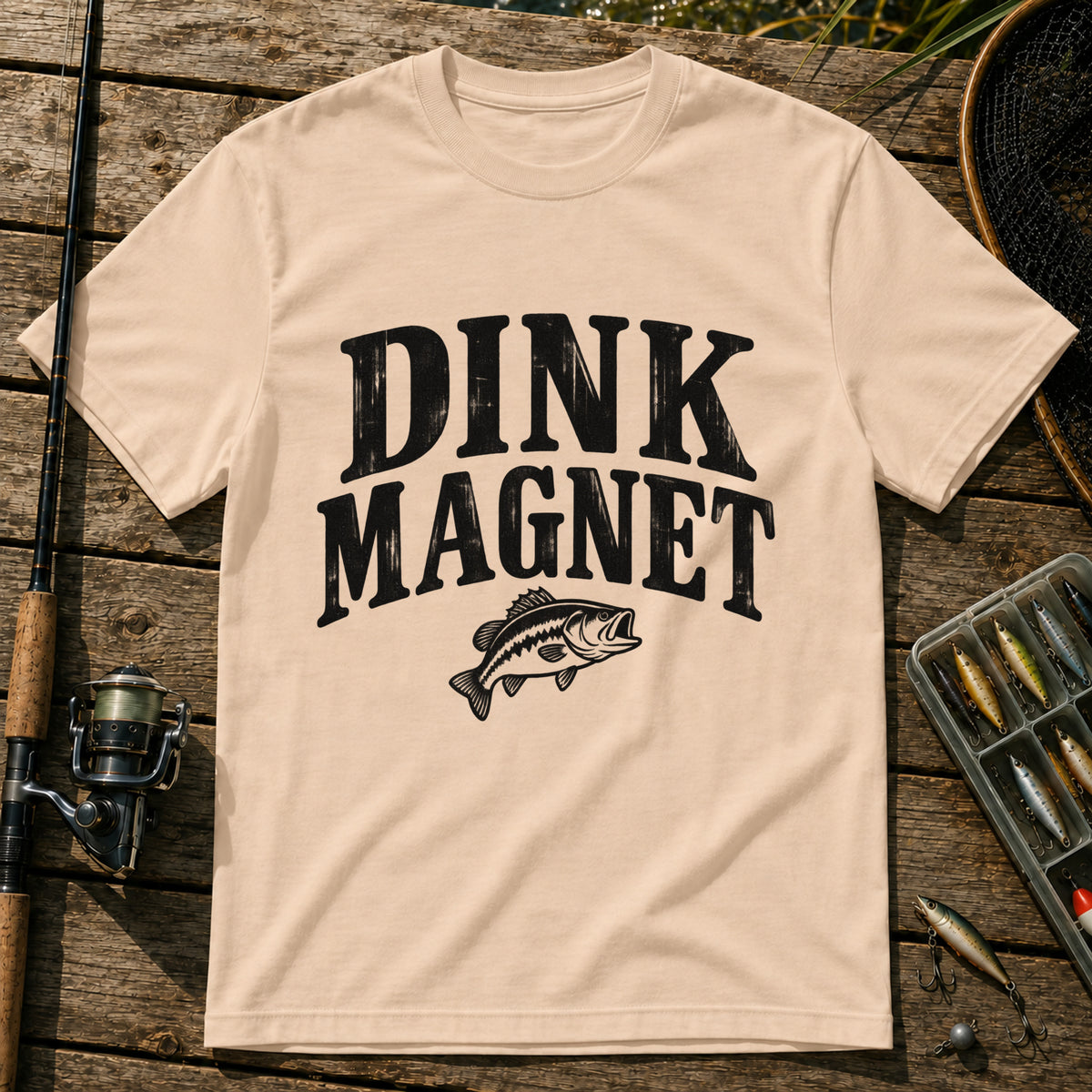 Dink Magnet T-Shirt in Cream