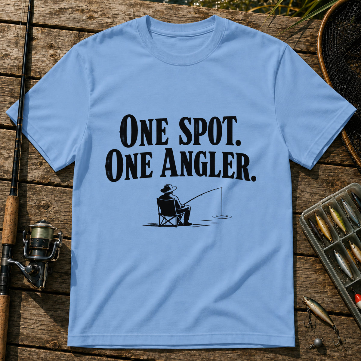 One Angler T-Shirt in Blue