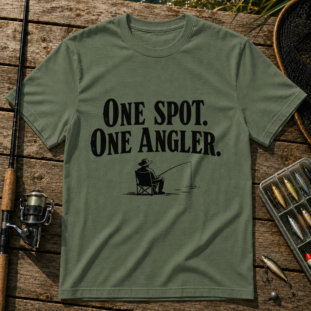 One Angler T-Shirt in Military