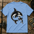 Orca T-Shirt in Blue