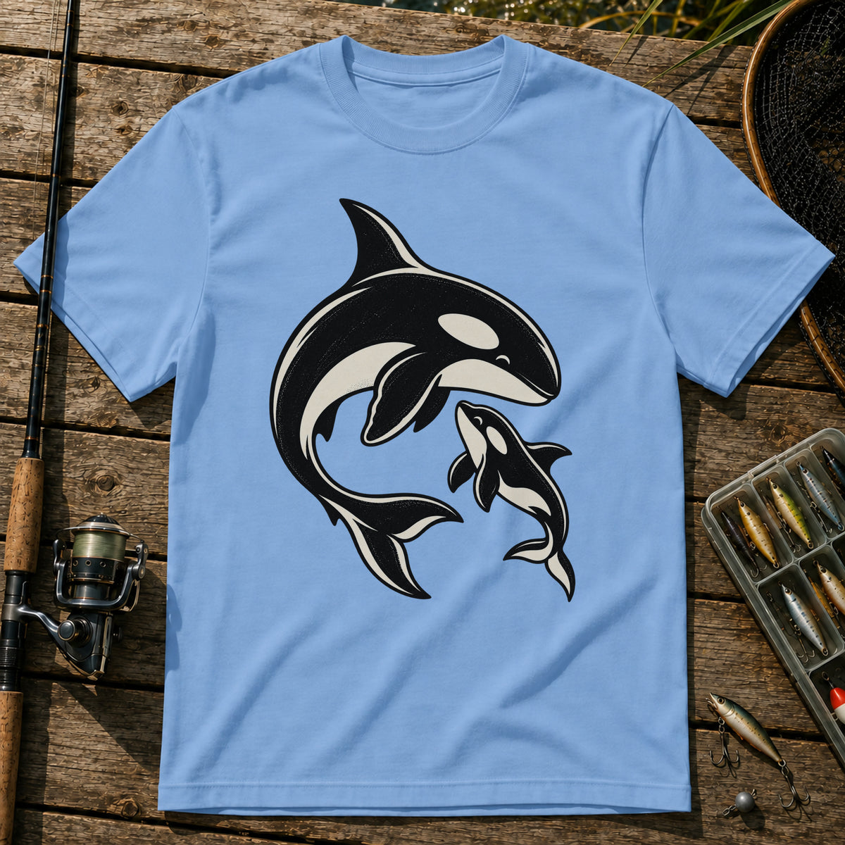 Orca T-Shirt in Blue