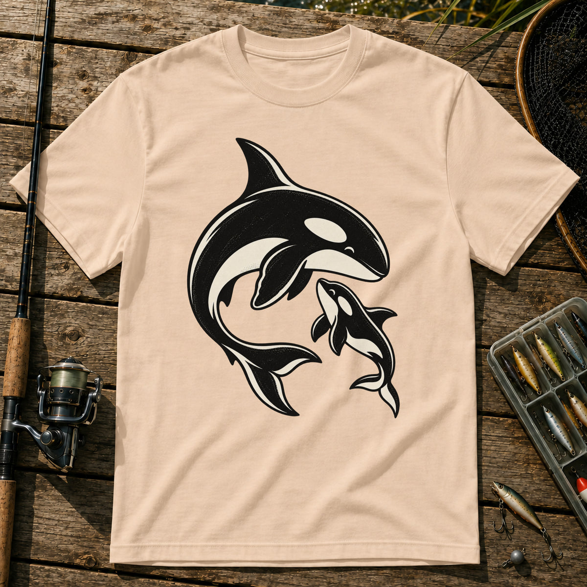 Orca T-Shirt in Cream