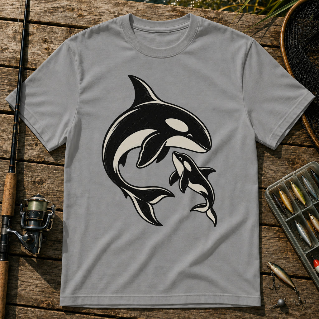 Orca T-Shirt in Grey