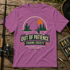 Out Of Patience T-Shirt in Berry