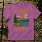 Protect Our Lakes T-Shirt in Berry