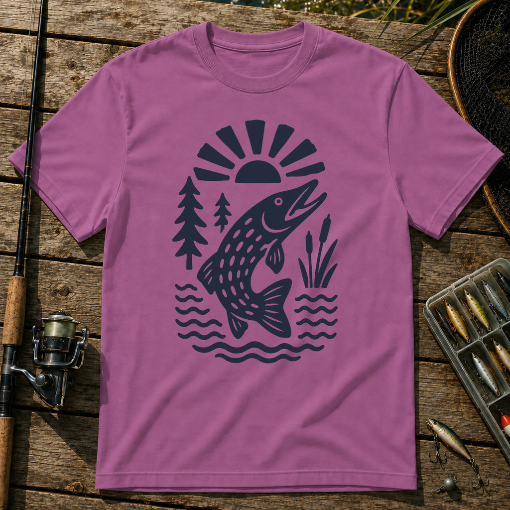Pike T-Shirt in Berry