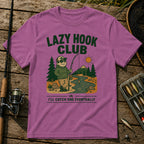 Fishing in Nature T-Shirt in Berry