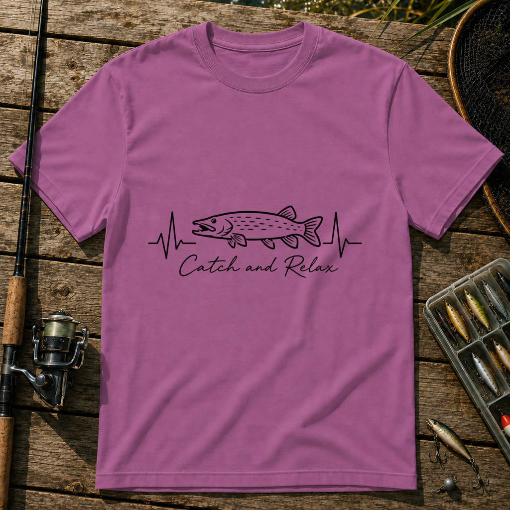 Ctach and Relax T-Shirt in Berry