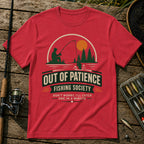 Out Of Patience T-Shirt in Red