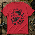 Flower Fish T-Shirt in Red