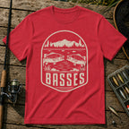 Basses T-Shirt in Red