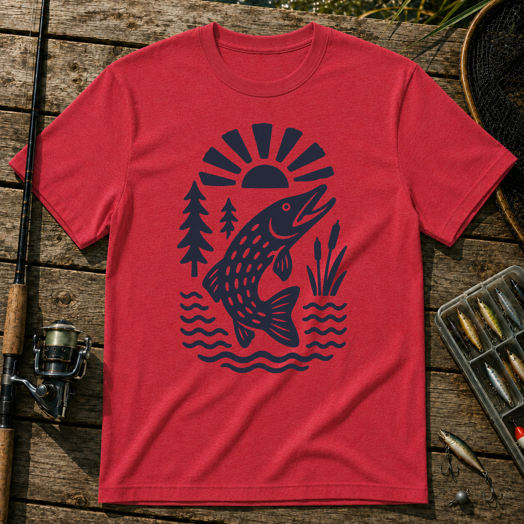 Pike T-Shirt in Red