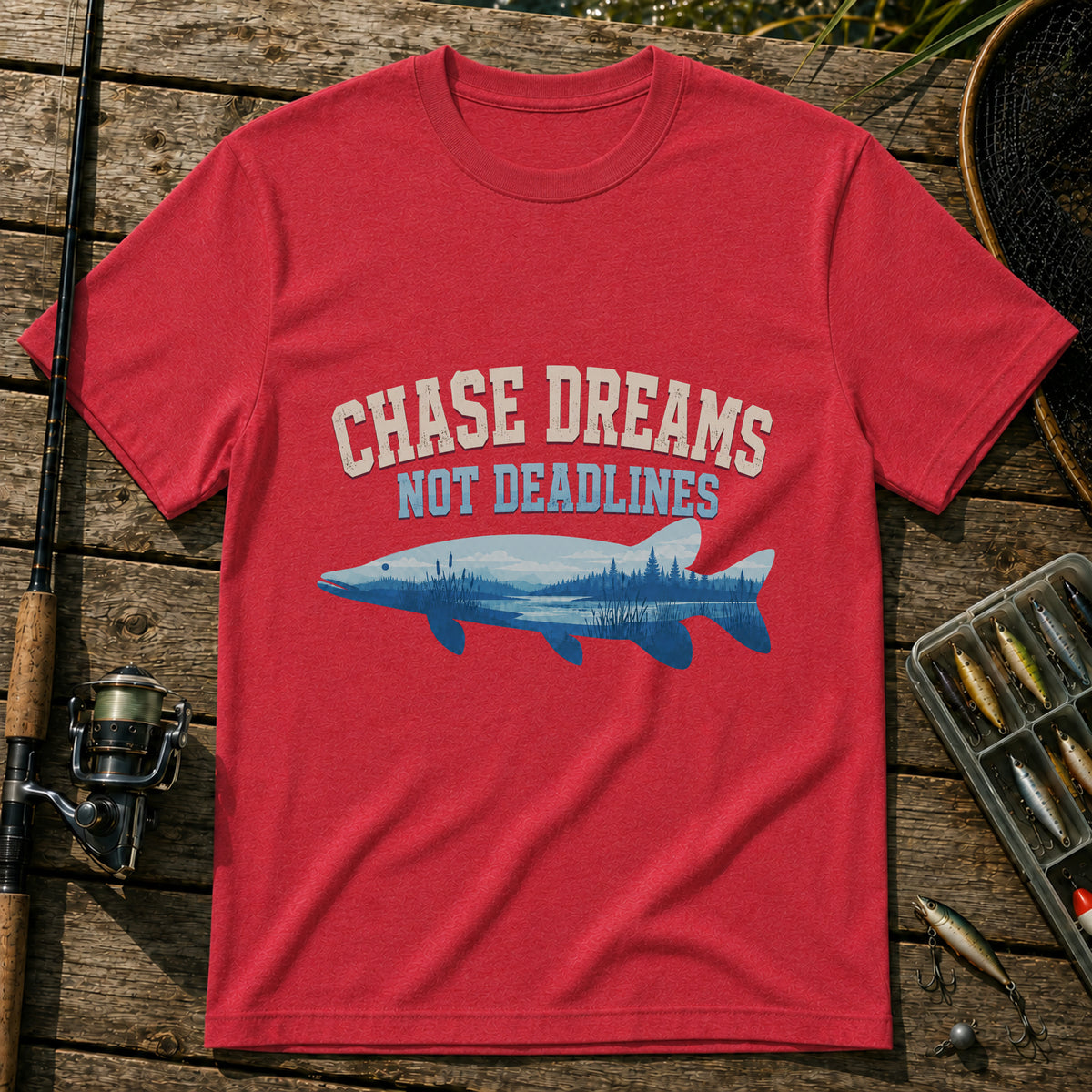 Chase Dreams T-Shirt in Red