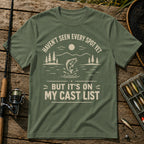 My Cast List T-Shirt in Military