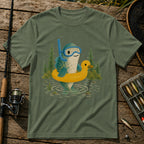 Snorkel Fish T-Shirt in Military