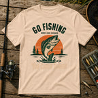 Go Fishing T-Shirt in Cream