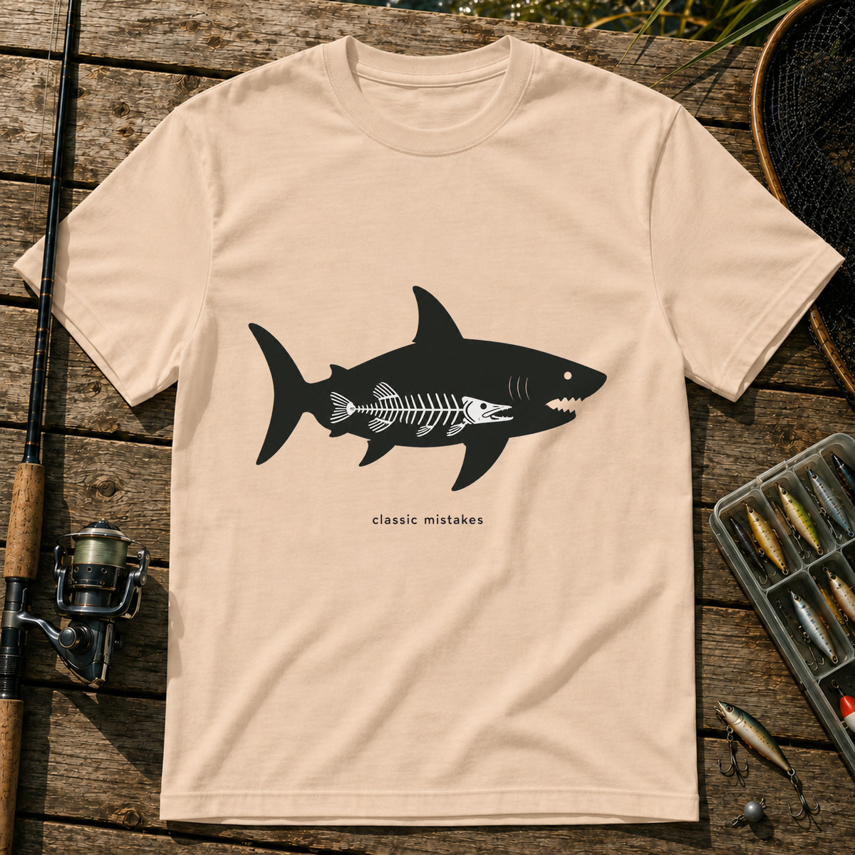 Classic Mistakes T-Shirt in Cream