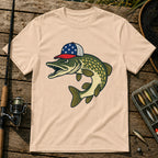 Pike US Hat T-Shirt in Cream