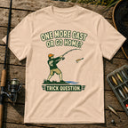 Trick Question T-Shirt in Cream