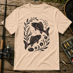 Flower Fish T-Shirt in Cream