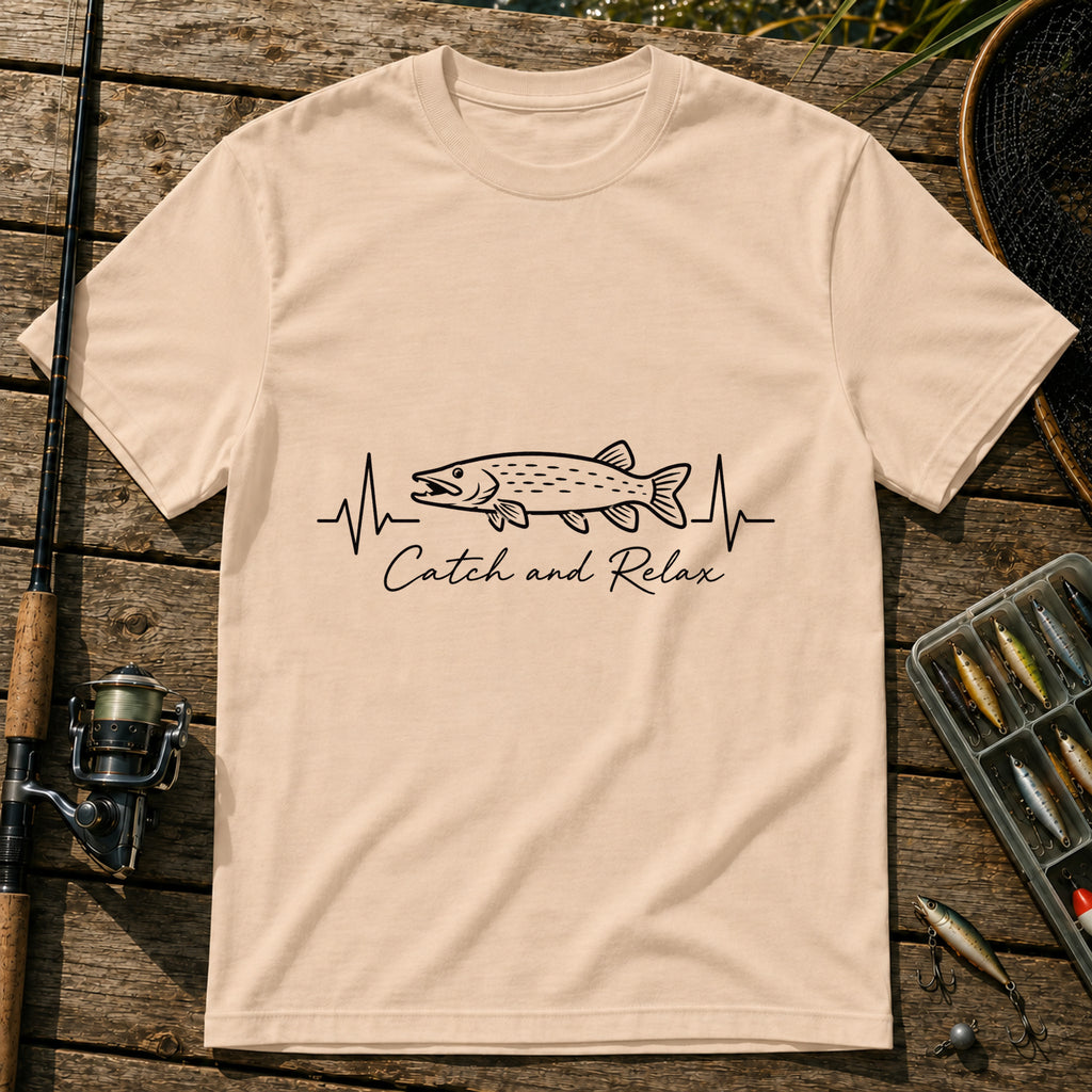 Ctach and Relax T-Shirt in Cream