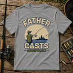 Faster Casts T-Shirt in Grey