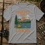 Protect Our Lakes T-Shirt in Grey